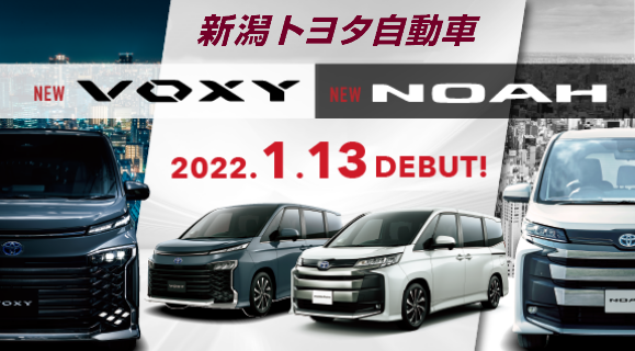 新型ヴォクシー ノアは新潟トヨタ 新潟トヨタ自動車株式会社