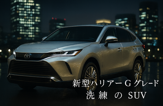 新型ハリアー 🏙 Gグレードという選択 🏙